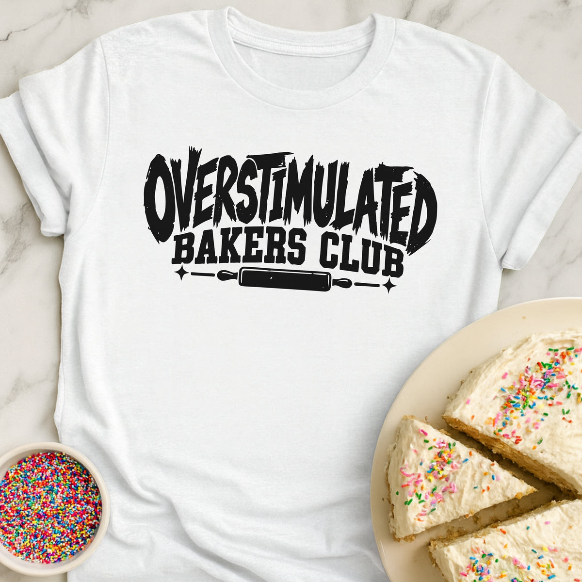 Overstimulated Bakers Club T-Shirt