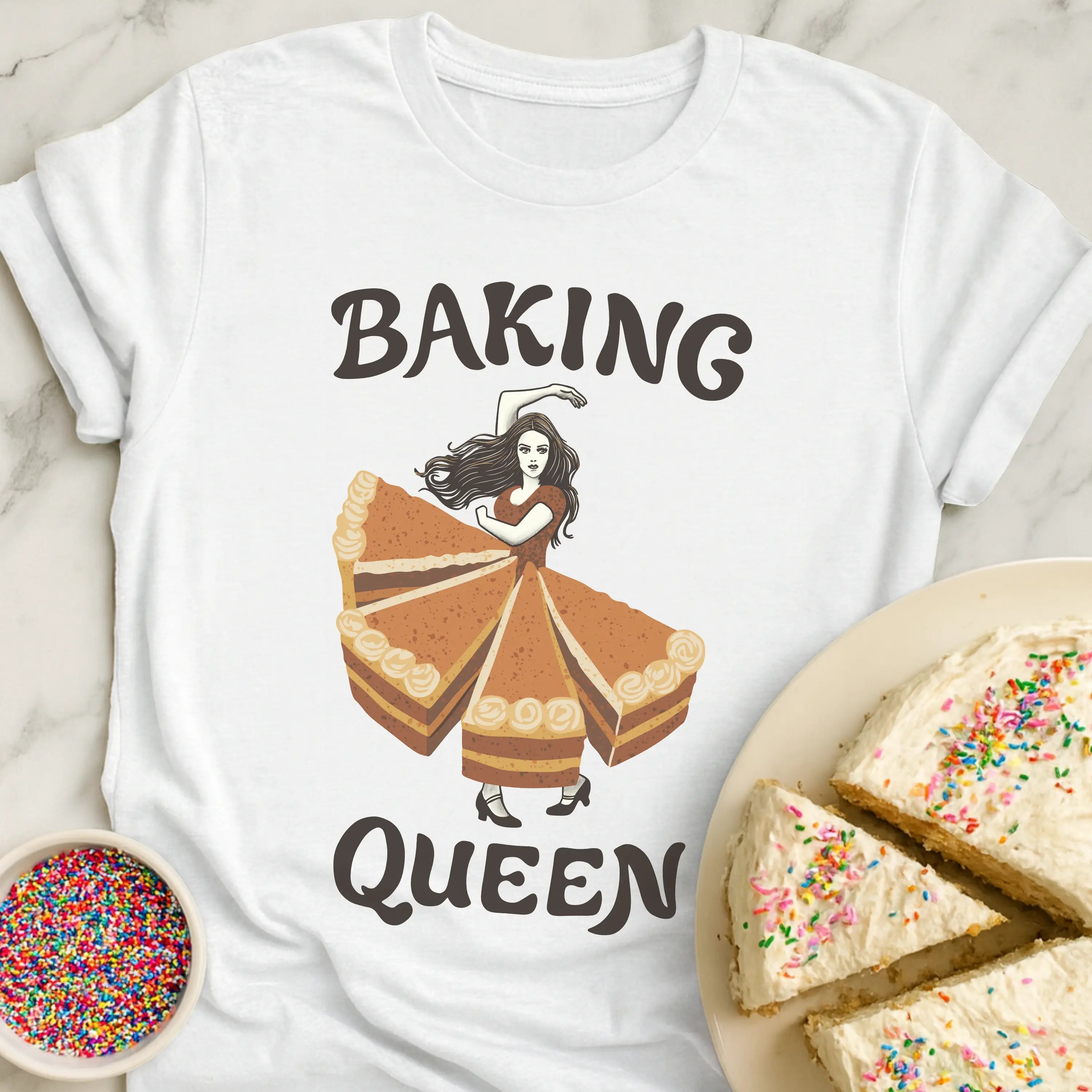 Dancing Baking Queen T-Shirt