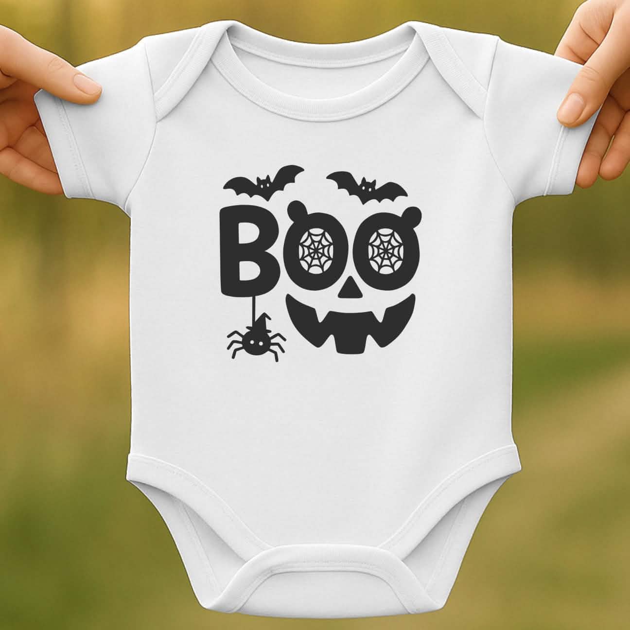 Spooky Boo Baby Halloween Bodysuit