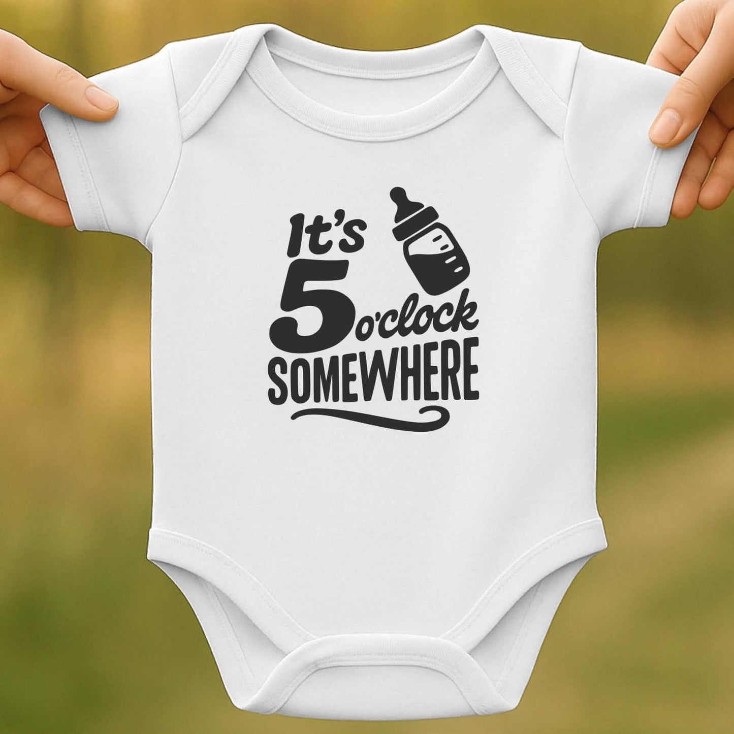 5 O’Clock Baby Bodysuit