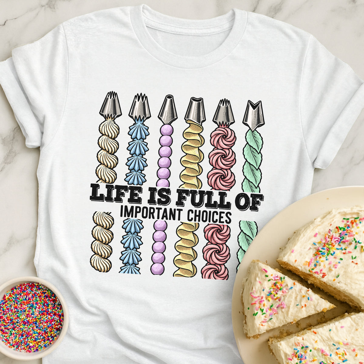 Choose Piping Tip T-Shirt