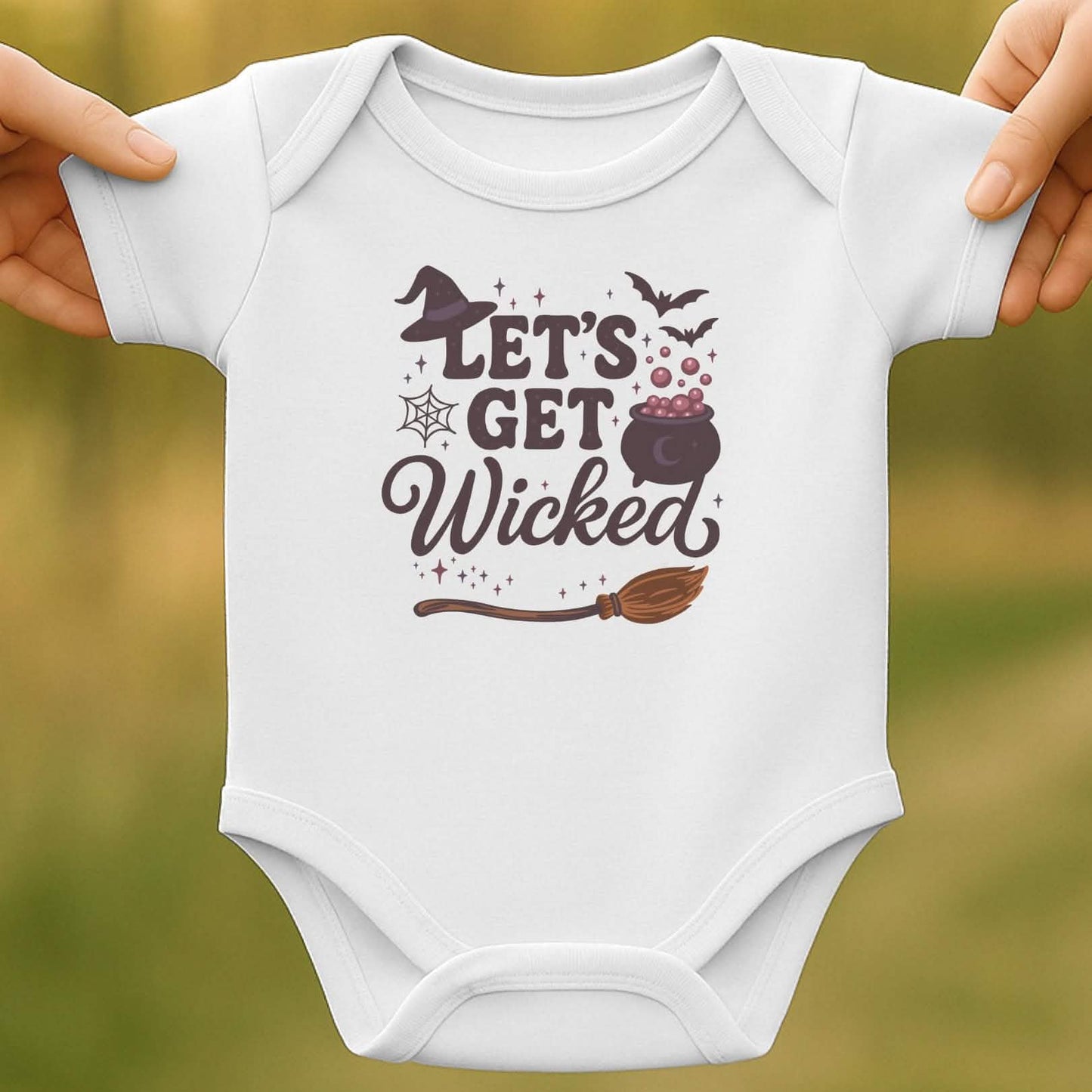 Get Wicked Baby Halloween Bodysuit