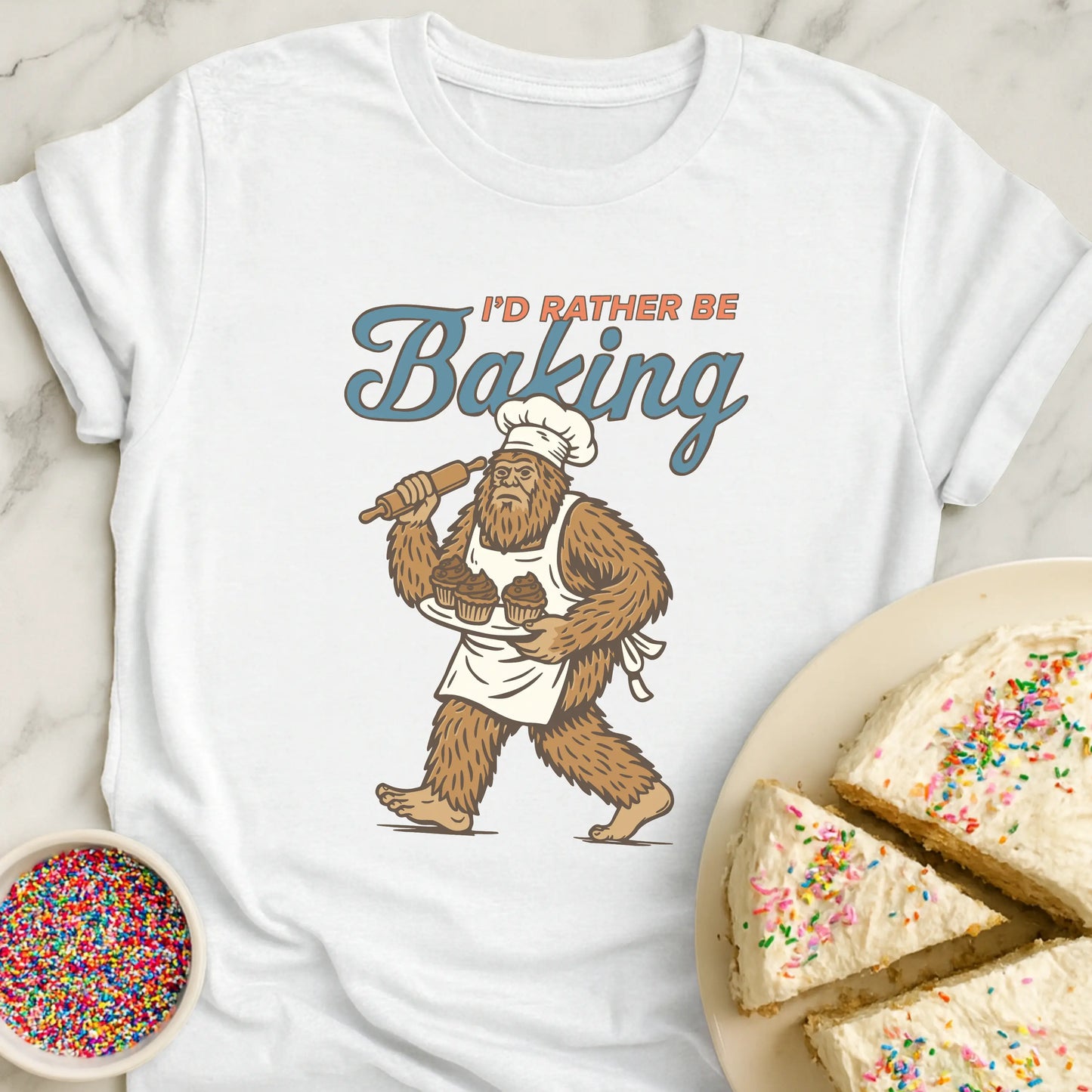 Baking Sasquatch T-Shirt
