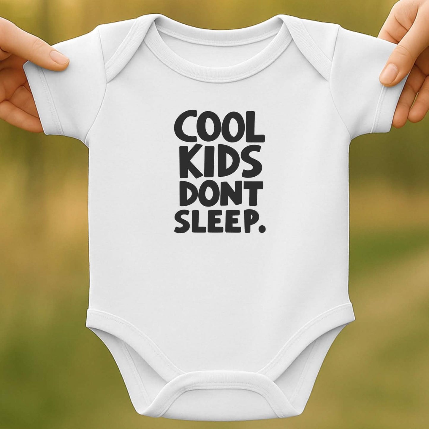 No Sleep Baby Bodysuit