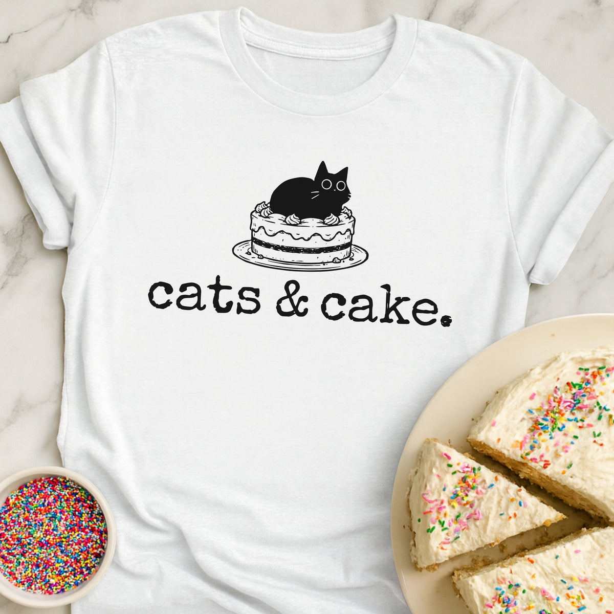 Cats And Cake T-Shirt