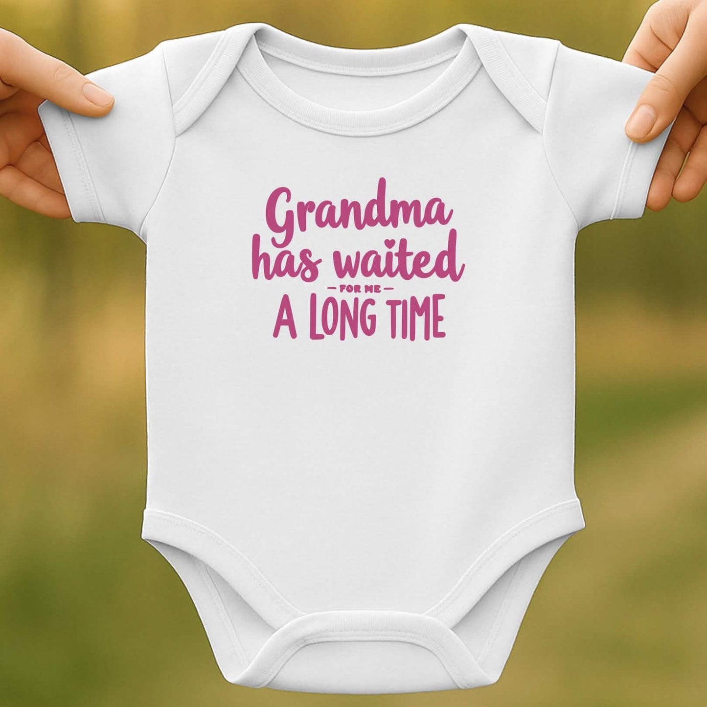 Long Awaited Baby Bodysuit