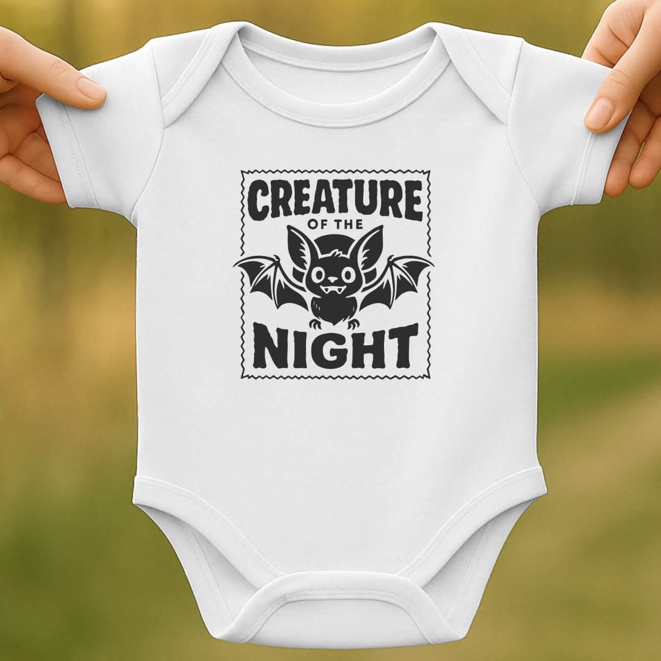 Night Creature Baby Halloween Bodysuit