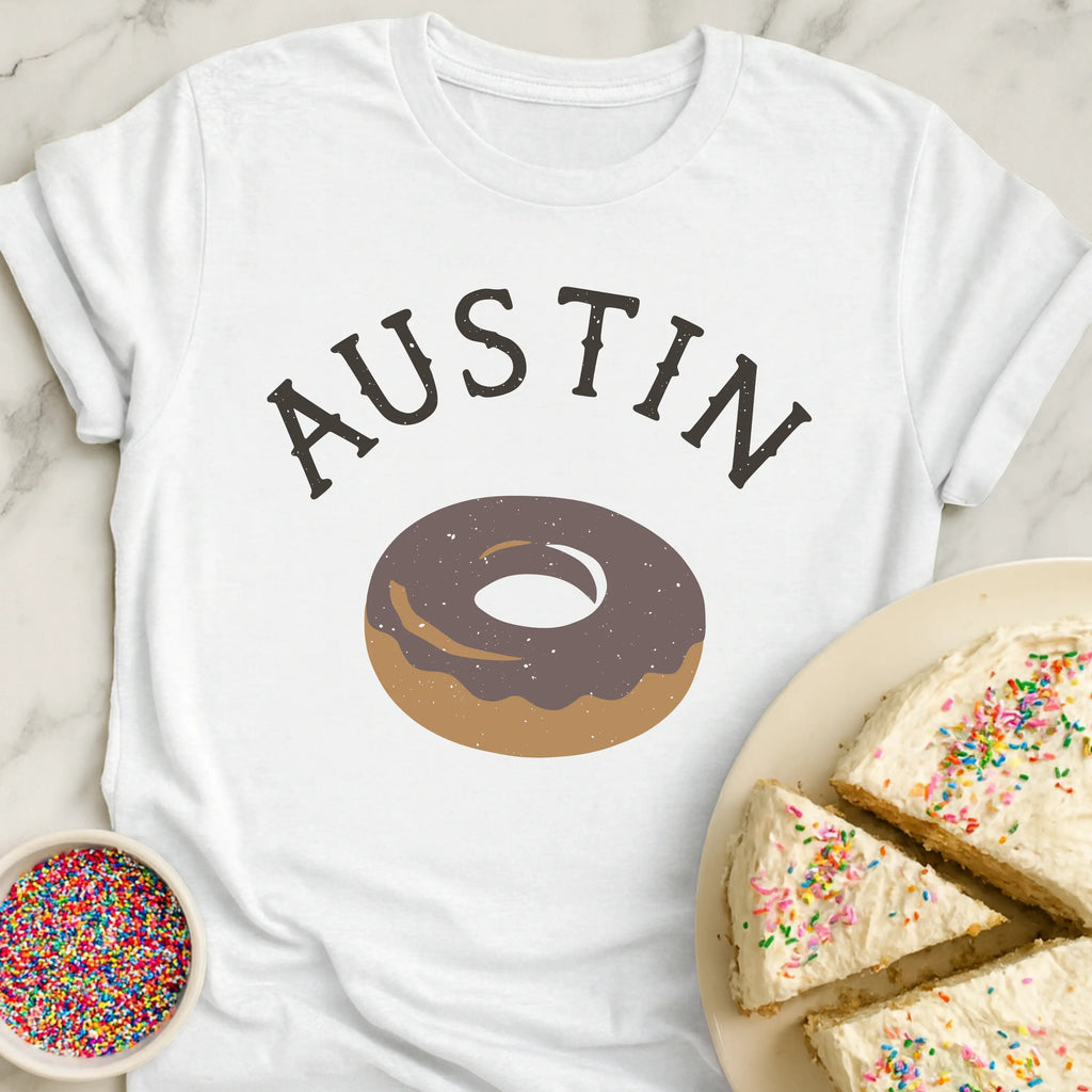 Austin Iced Donut T-Shirt
