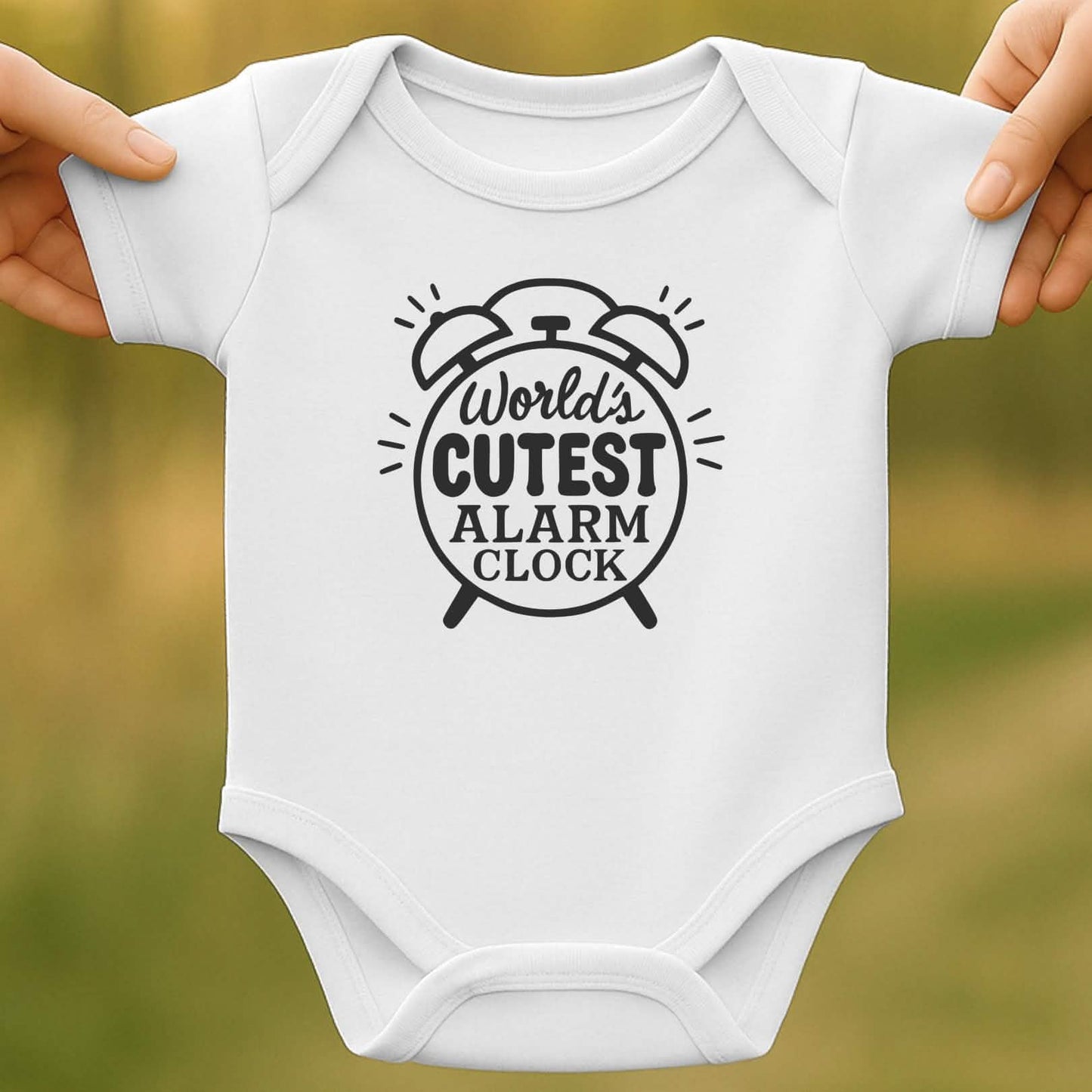 No Snooze Baby Bodysuit