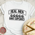 Men Bake Cupcakes T-Shirt