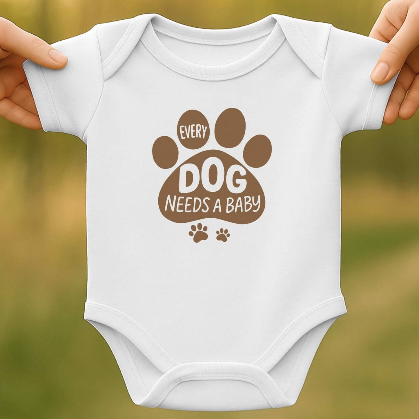 Paws and Baby Bodysuit