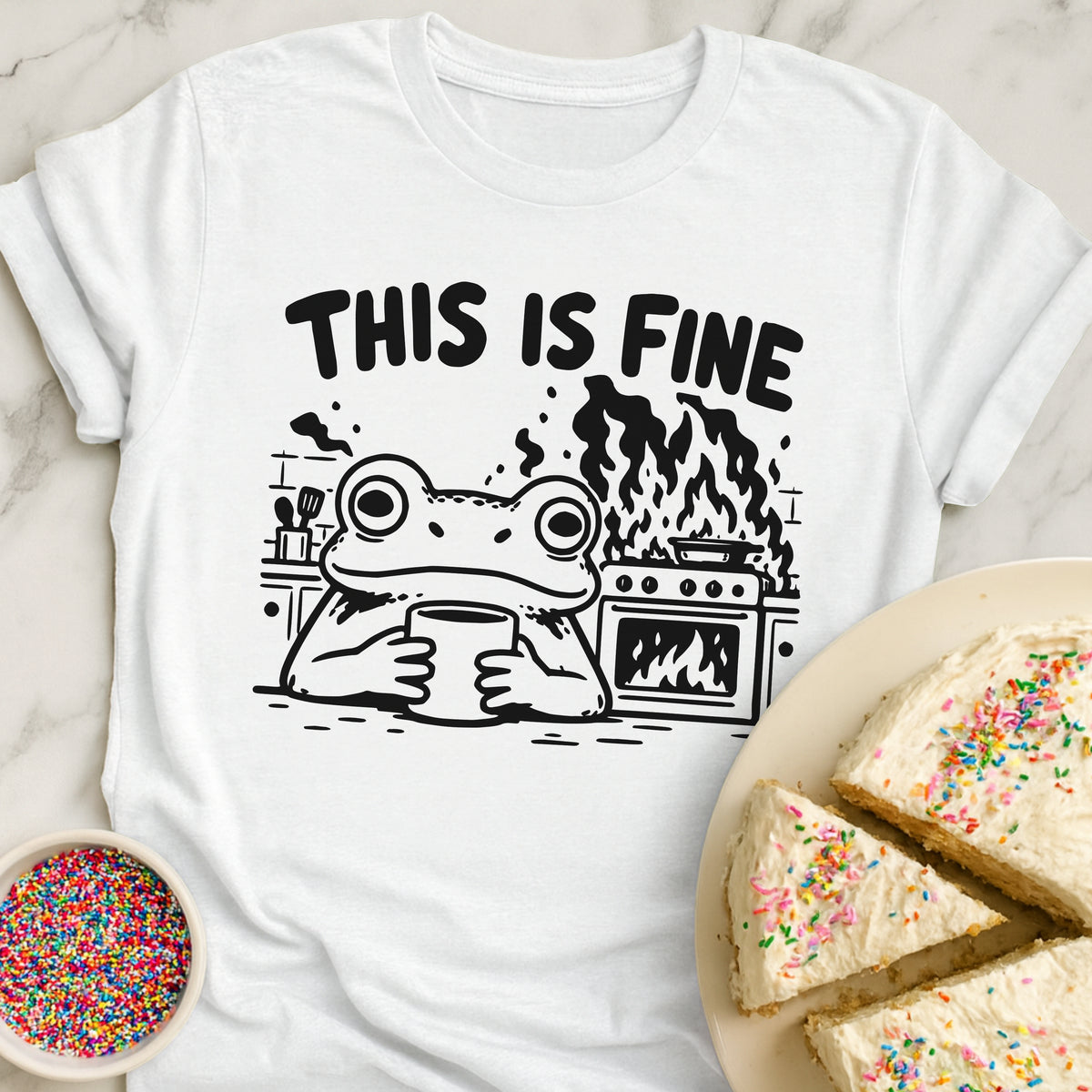 This Is Fine T-Shirt