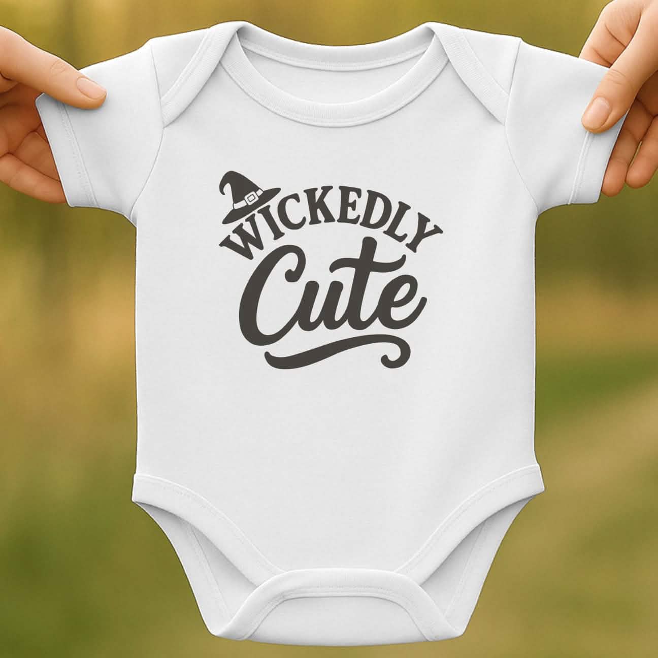 Wickedly Cute Baby Halloween Bodysuit