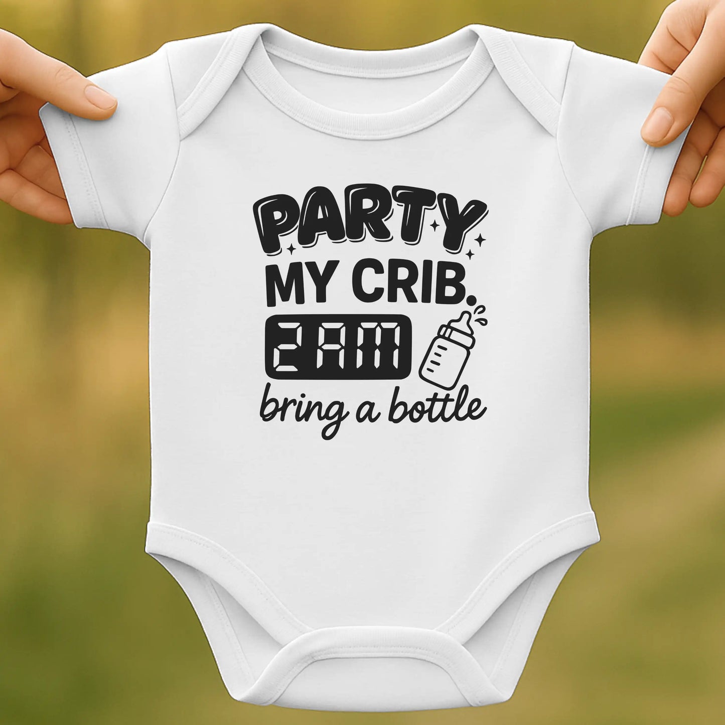 Party 2AM Baby Bodysuit