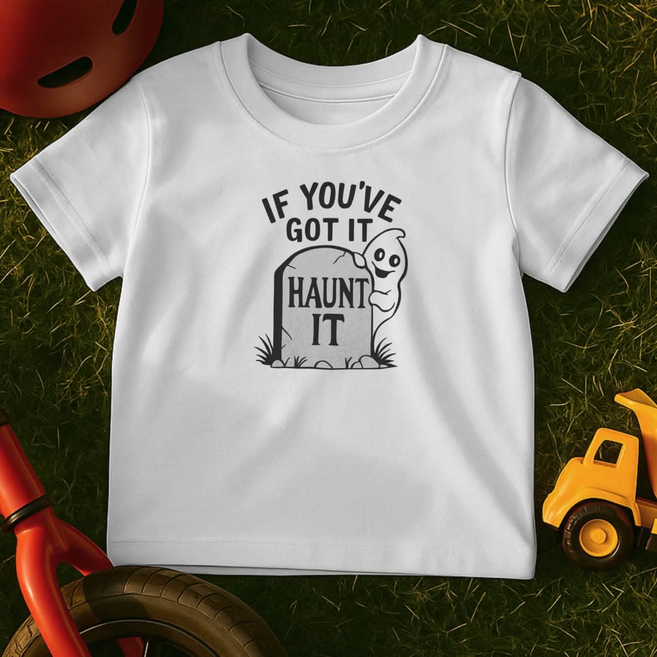 Haunt It Toddler Halloween T-Shirt