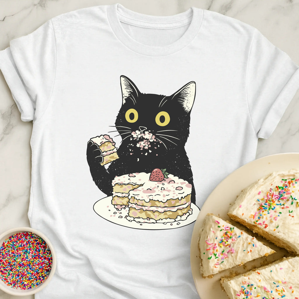 Cat Cake Face T-Shirt