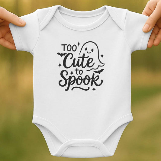 Too Cute Baby Halloween Bodysuit