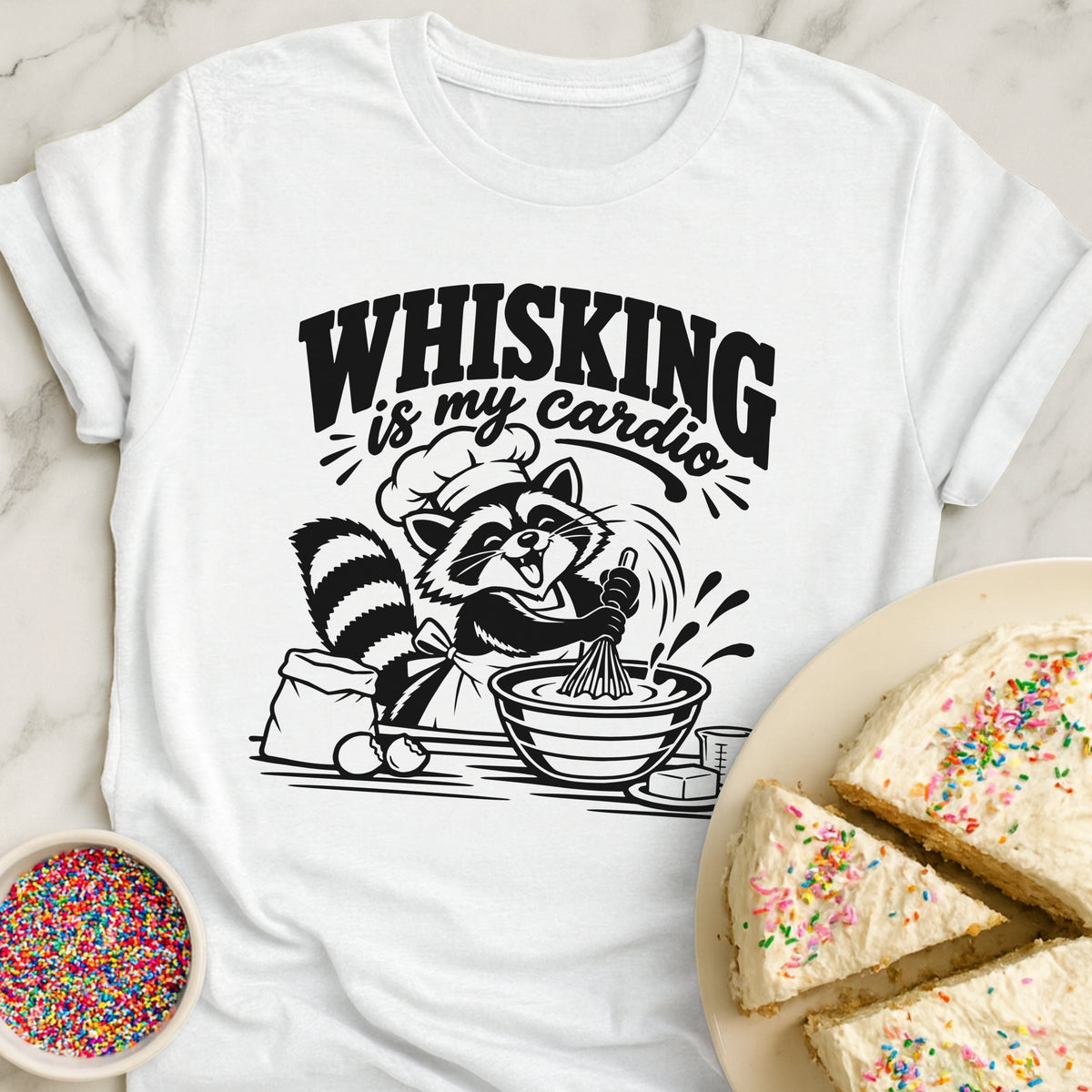 Whisking Racoon T-Shirt