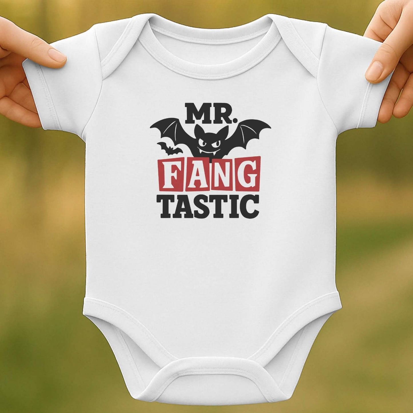 Mr. FangTastic Baby Halloween Bodysuit