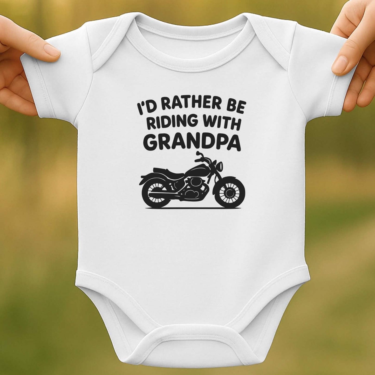 Riding Buddy Baby Bodysuit