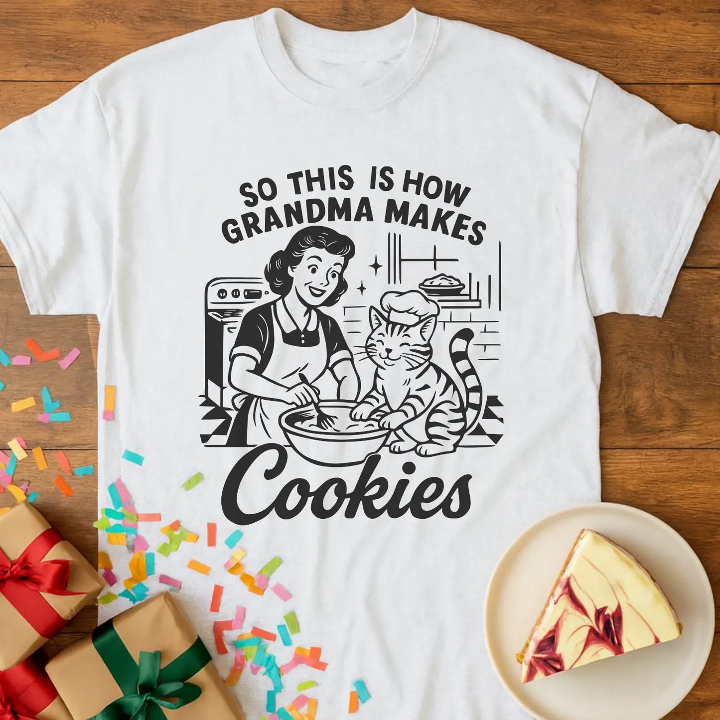 Making Cookies Grandma T-Shirt