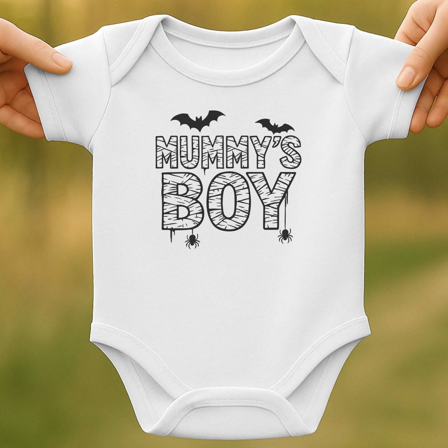 Mummy's Boy Baby Halloween Bodysuit