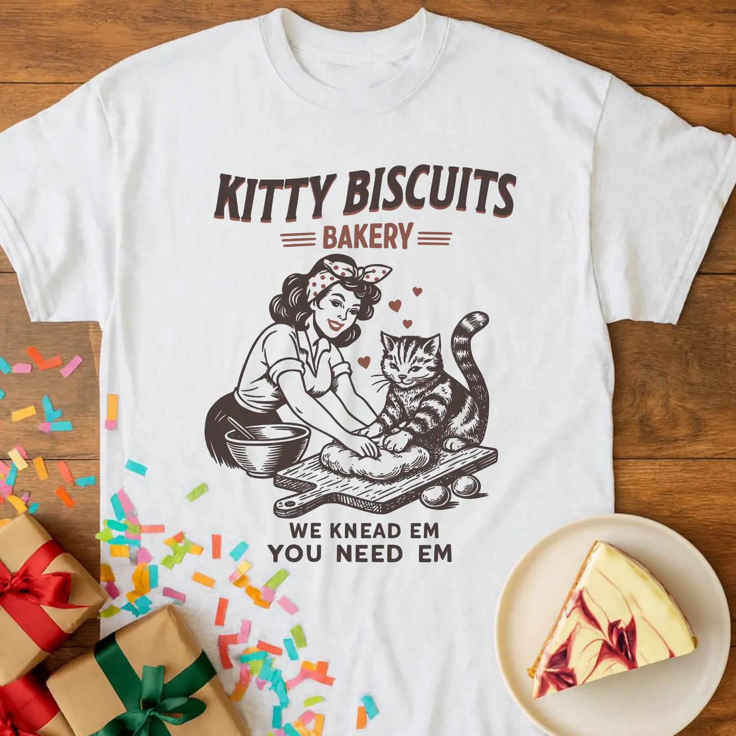 Kitty Biscuits Grandma T-Shirt