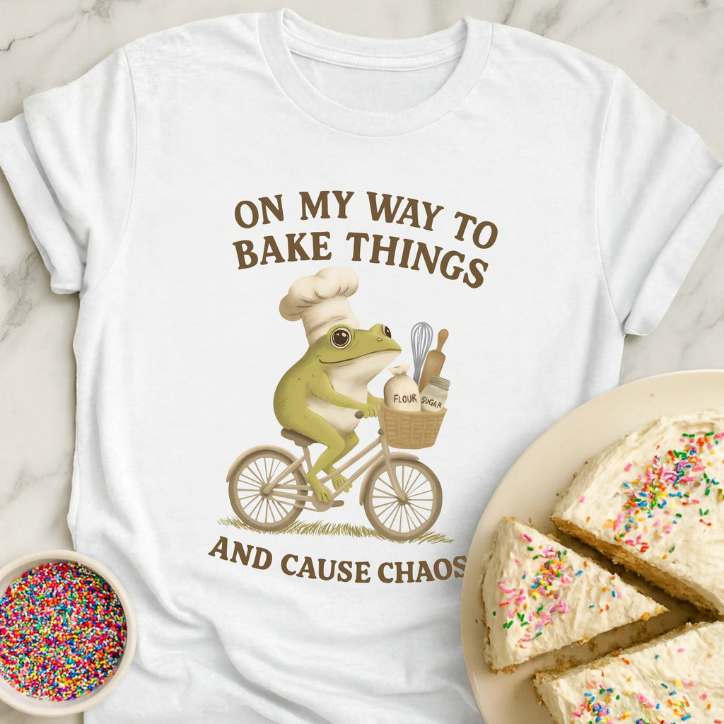 Baking Pedal Frog T-Shirt