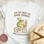 Baking Pedal Frog T-Shirt