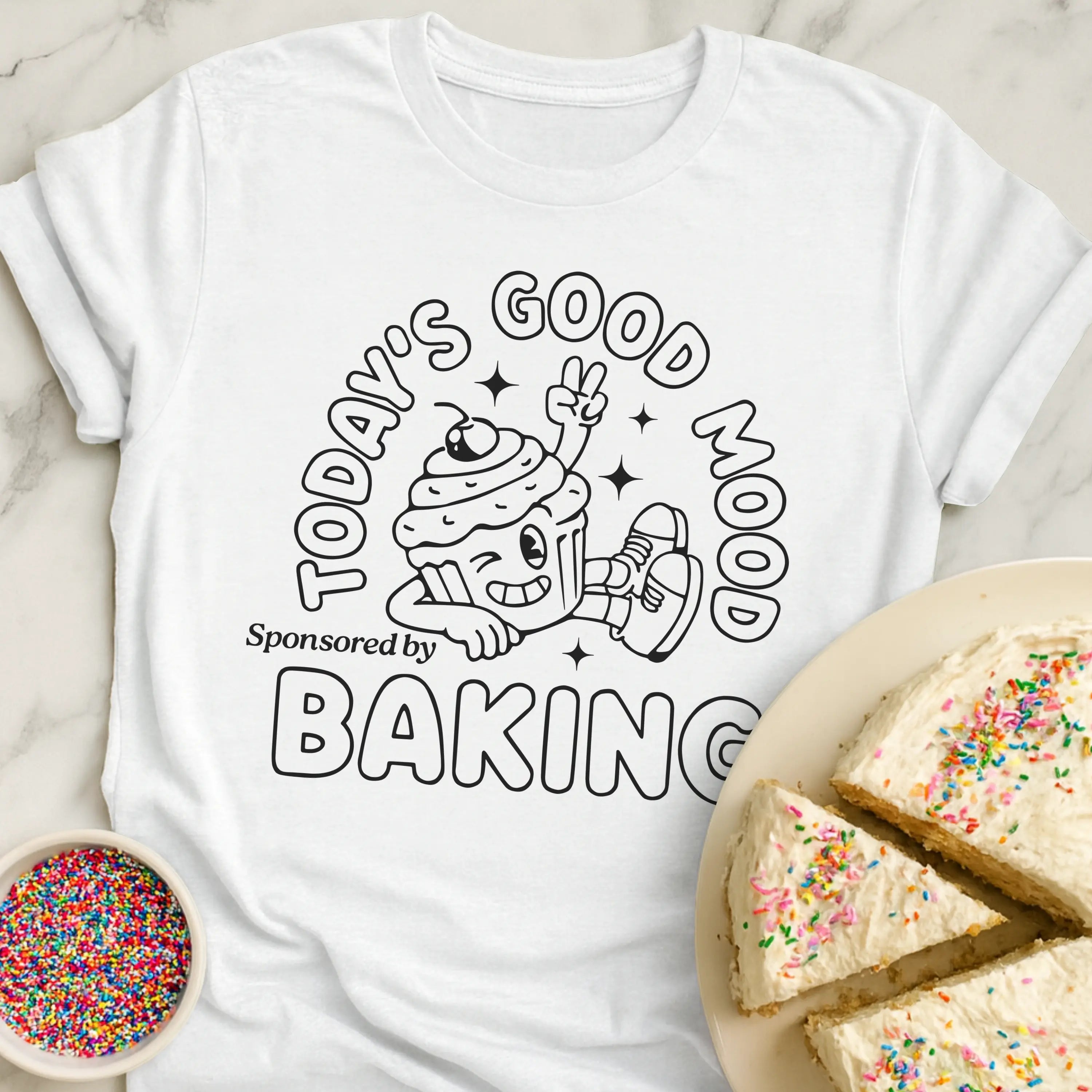 Sponsored By Baking T-Shirt