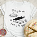 Baking Day Reading Night T-Shirt
