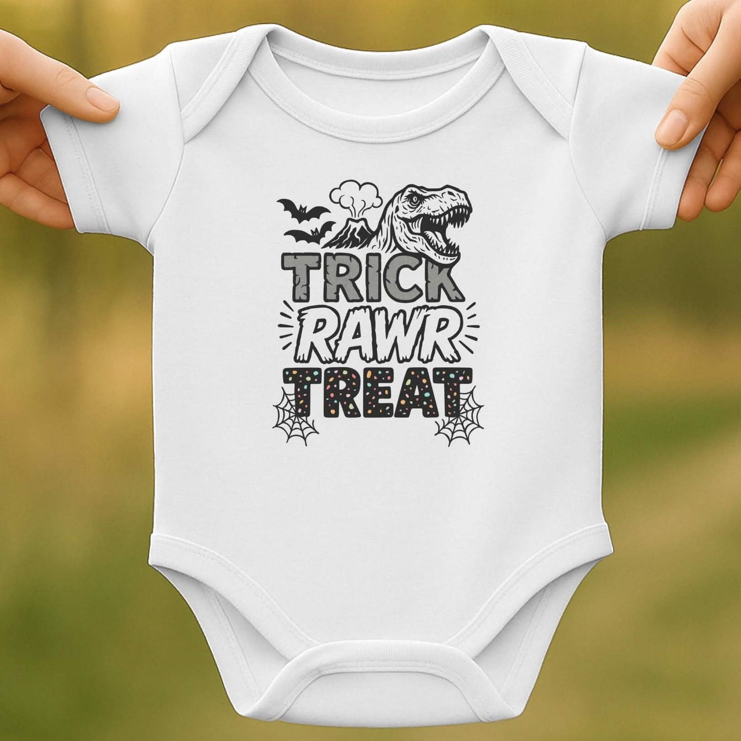 Rawr Baby Halloween Bodysuit