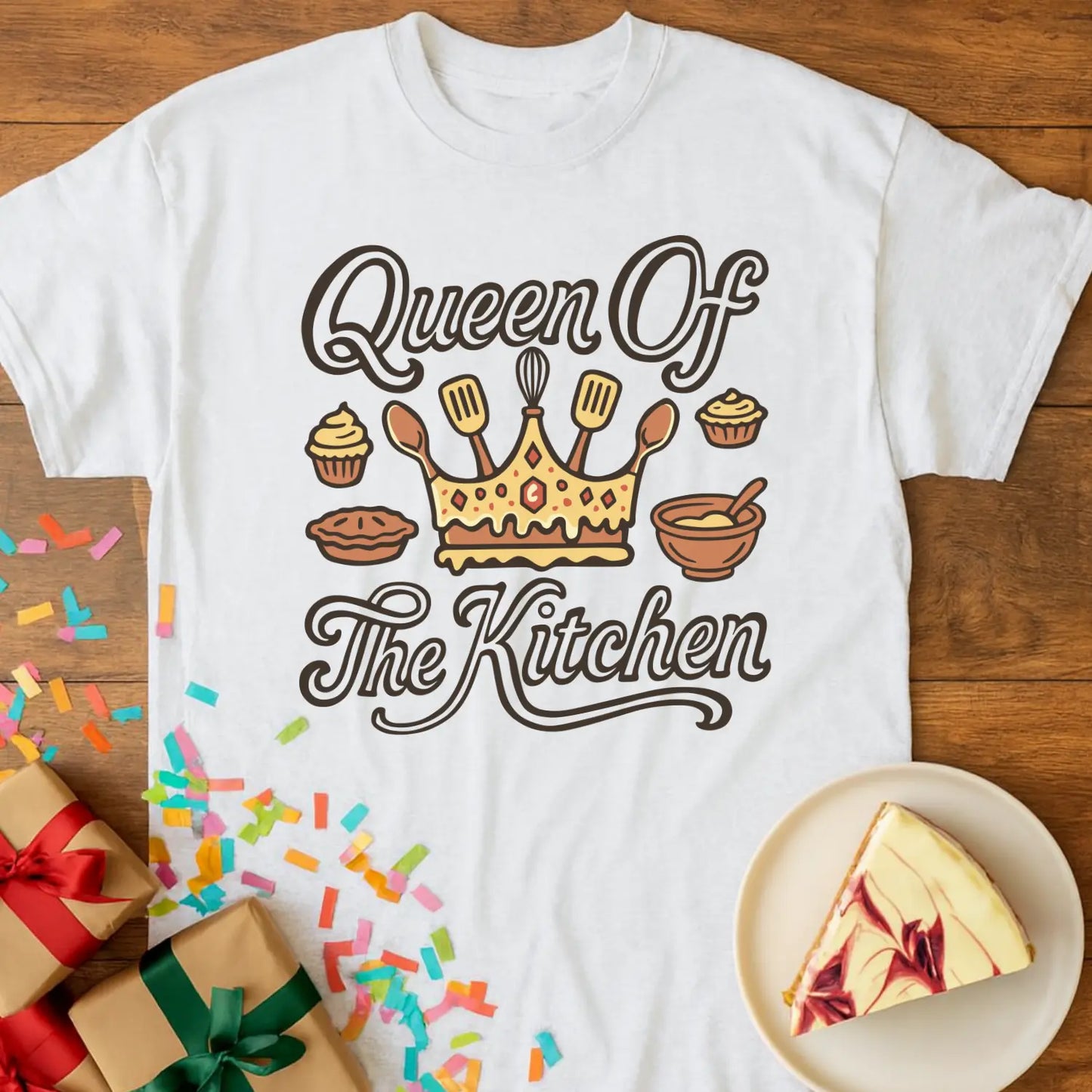 Queen Of Kitchen Grandma T-Shirt